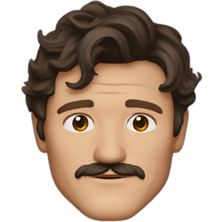 Pedro pascal en colere emoji