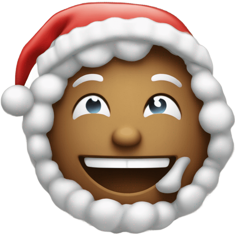 smile with christmas emoji