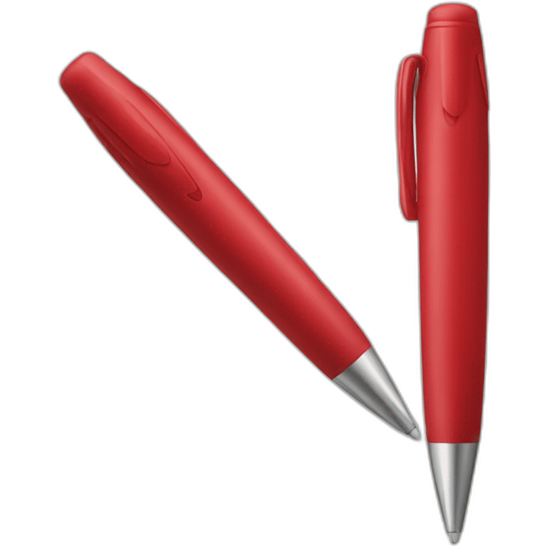 red pen emoji