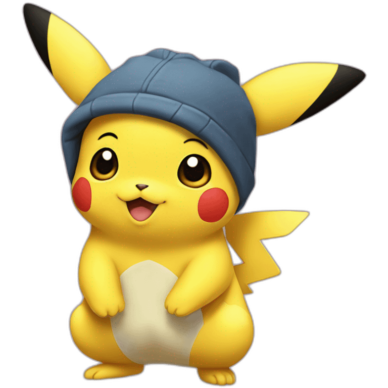 Bébé Pikachu mignon emoji