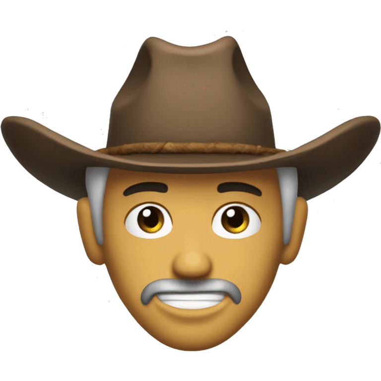 Make a cowboy funny for twitch.tv/kowboy2p , with horror motive emoji