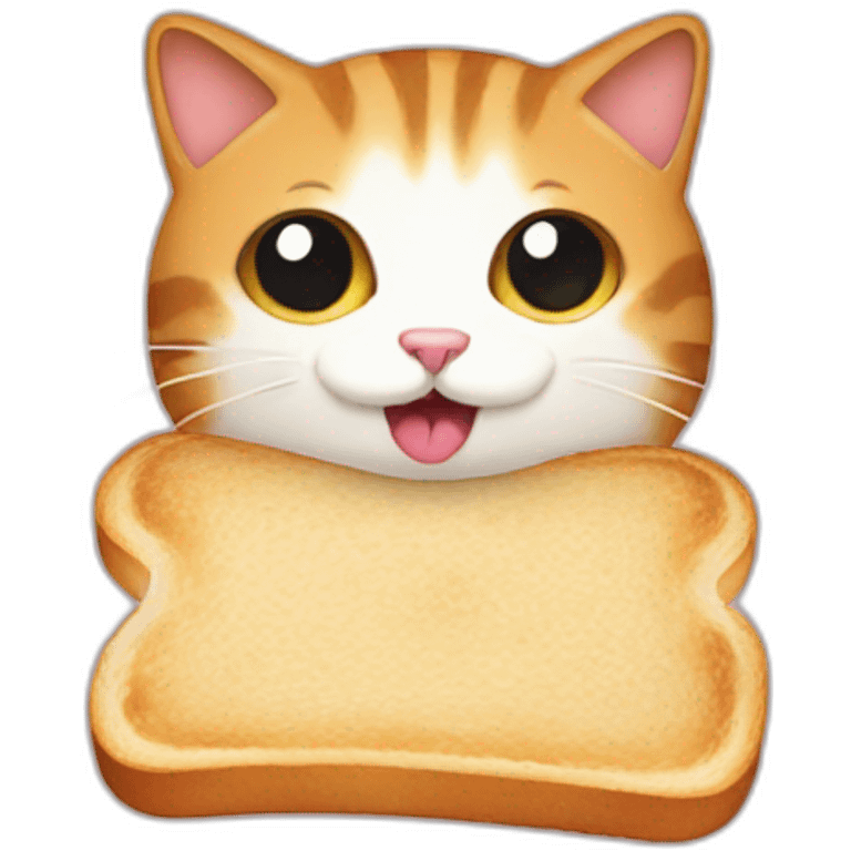 cat-on-toast emoji