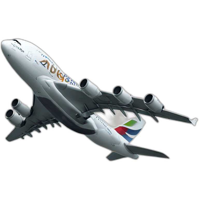 An airbus a380 emoji