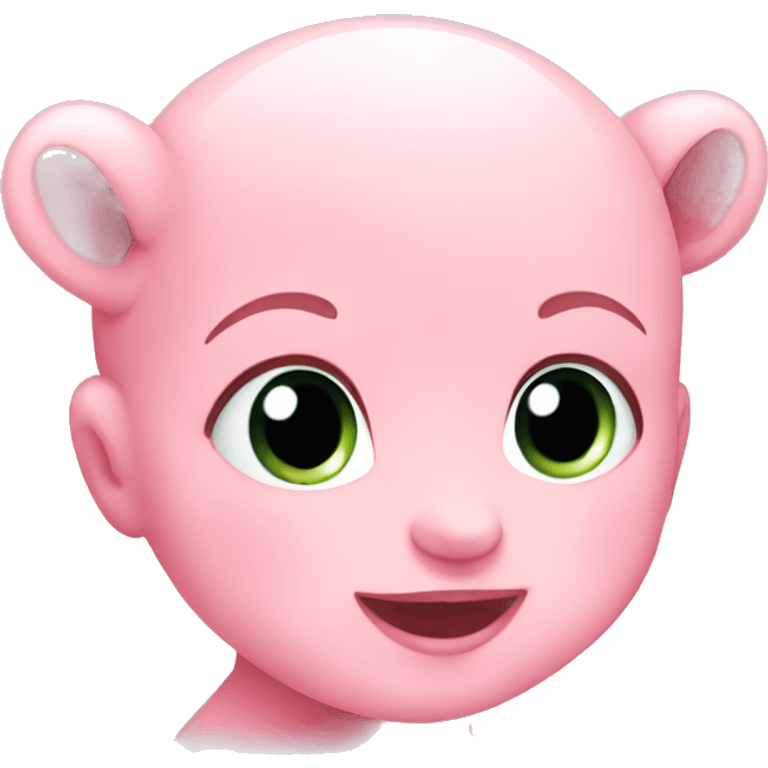 Pink baby hert  emoji