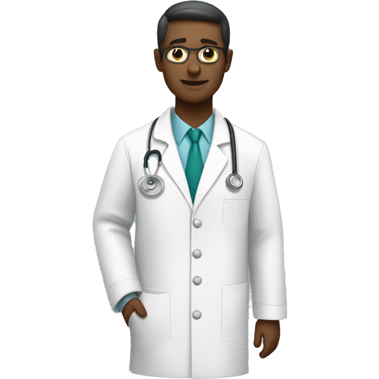 Medical doctor lab coat emoji