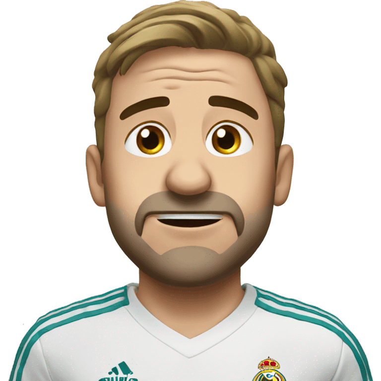 Real Madrid fan crying emoji