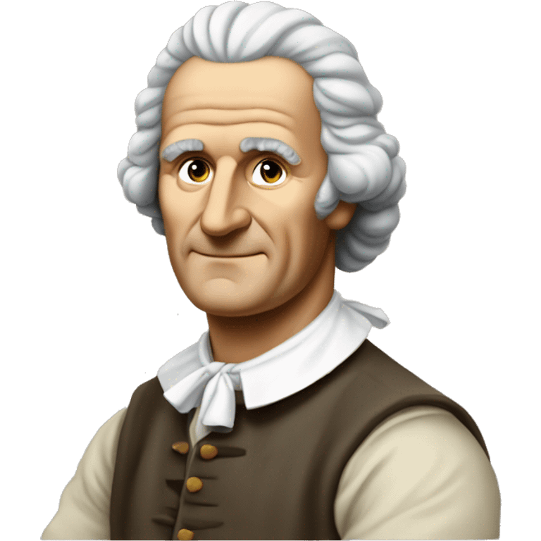 Jean-Jacques Rousseau, Genevan philosopher emoji