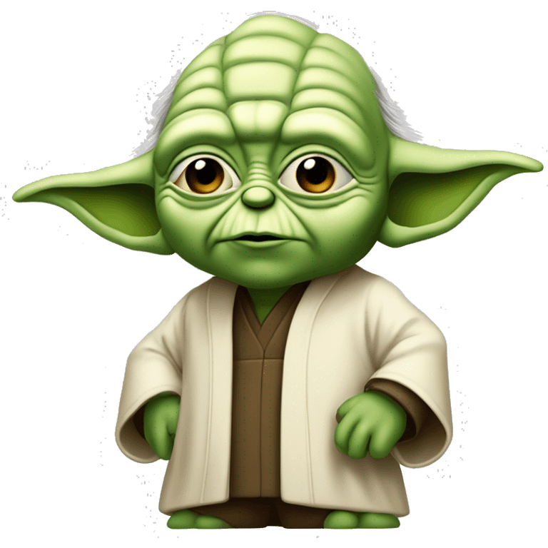 Maitre yoda qui dit "Pour la SVT, les maths, tu connaîtras" emoji