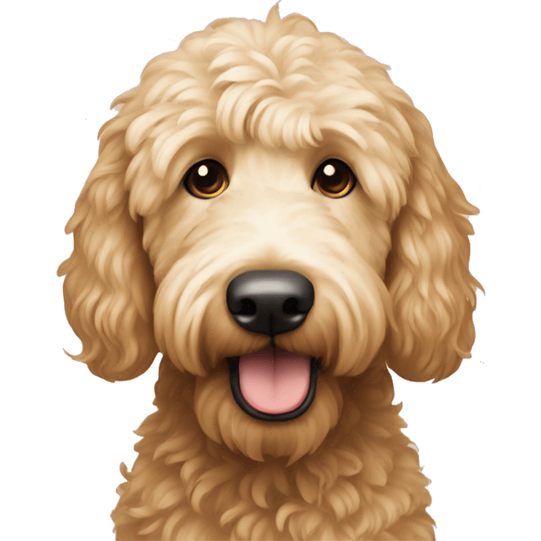 golden doodle  emoji