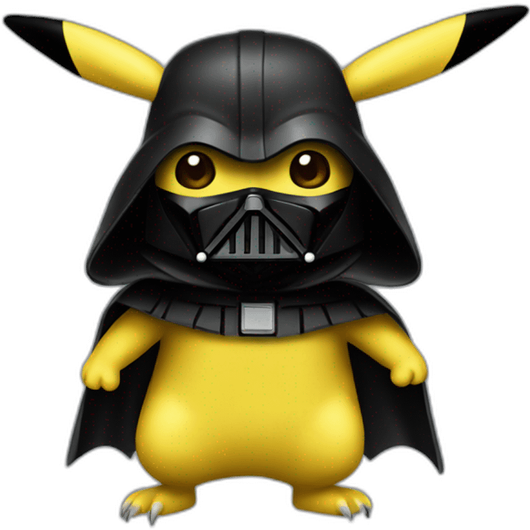 Pikachu like dark vador  emoji