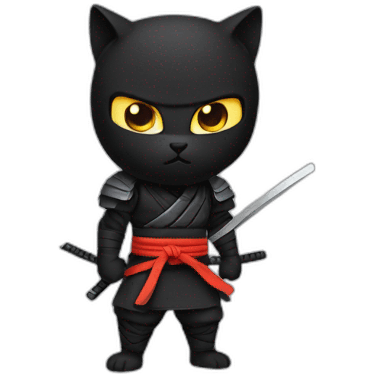 Gato ninja  emoji