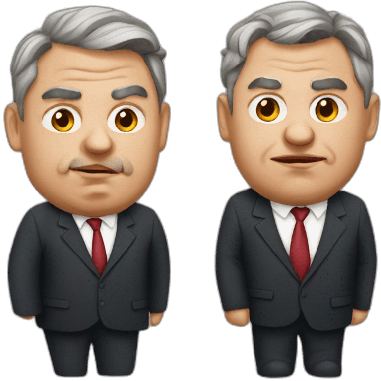 fat and evil Viktor Orbán emoji