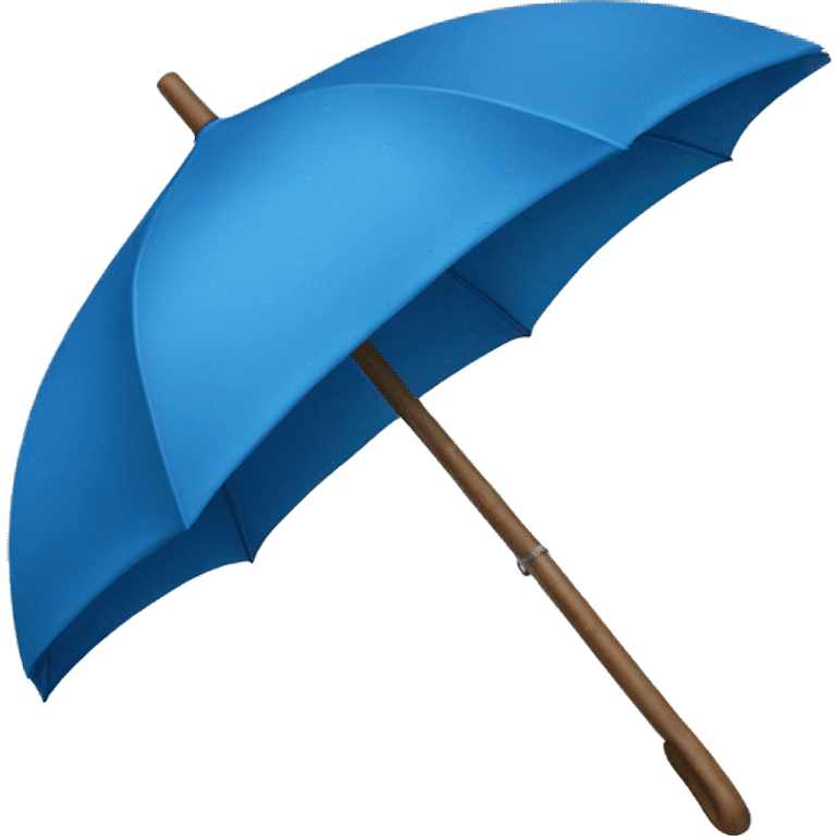 Blue umbrella emoji