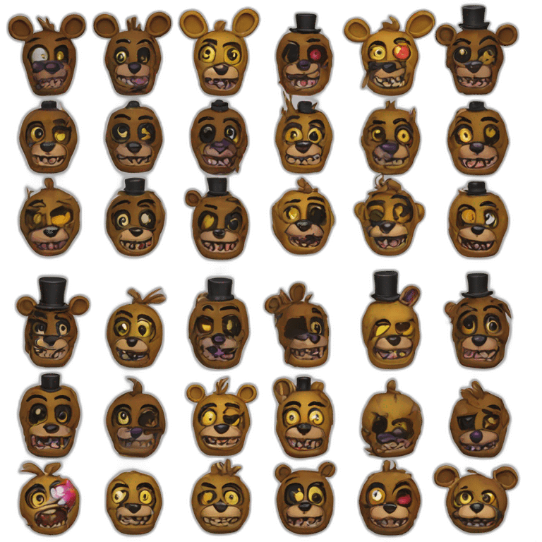 Five nights at Freddy’s emoji