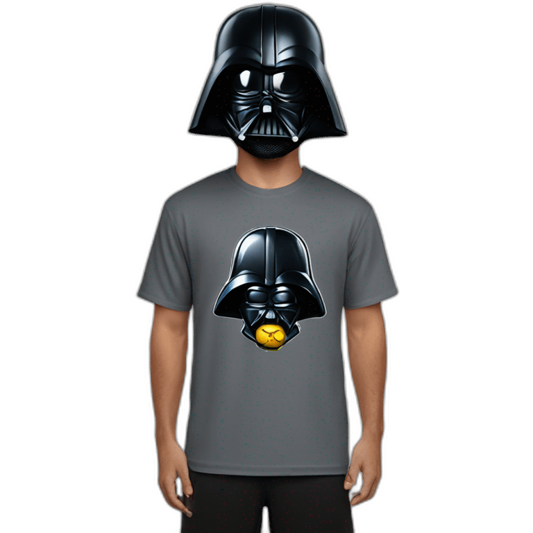 Darth vader con camiseta del cadiz cf emoji