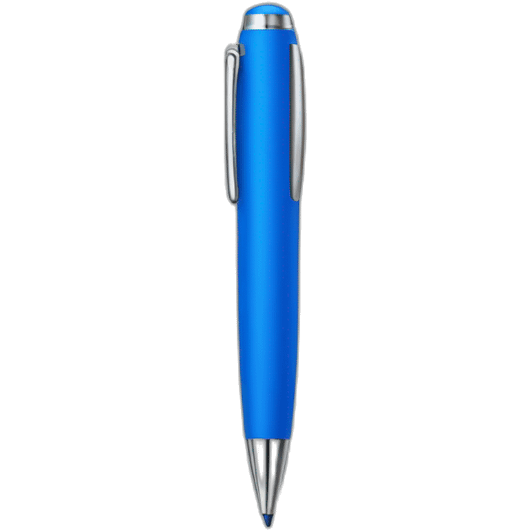 All blue pen emoji