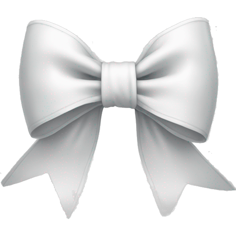 white bow emoji