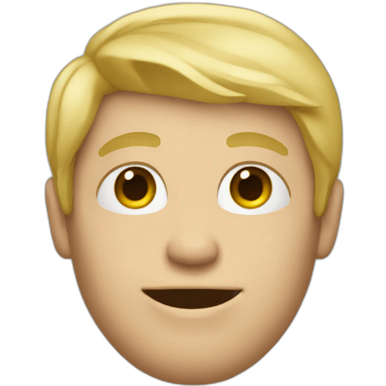 Blonde men emoji