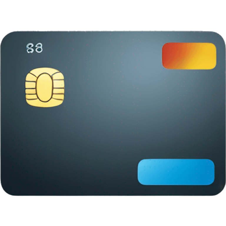 Credit card emoji