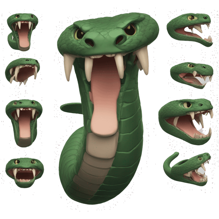 Cobra – fang emoji