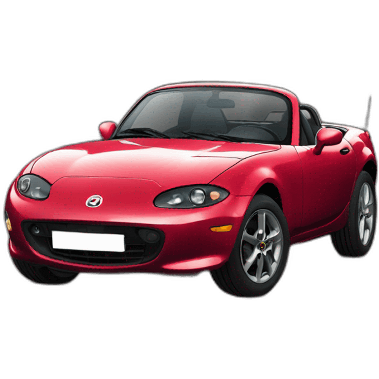 une voiture miata emoji