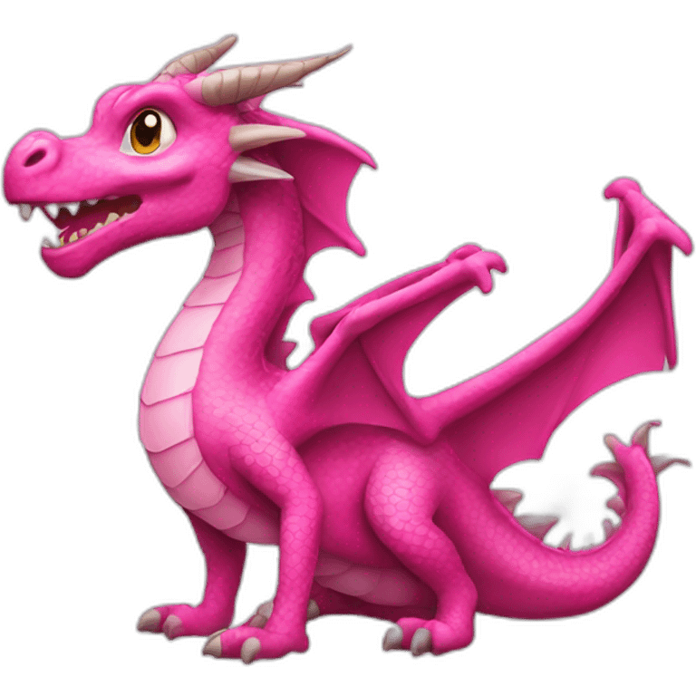 pink dragon emoji