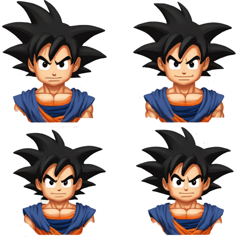 Goku dragon ball z emoji