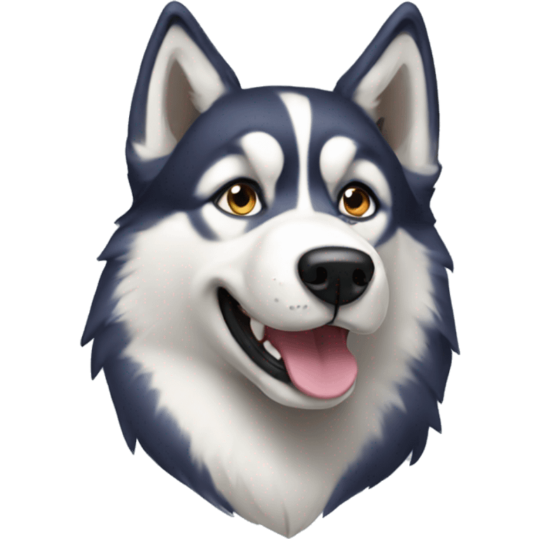 Husky emoji