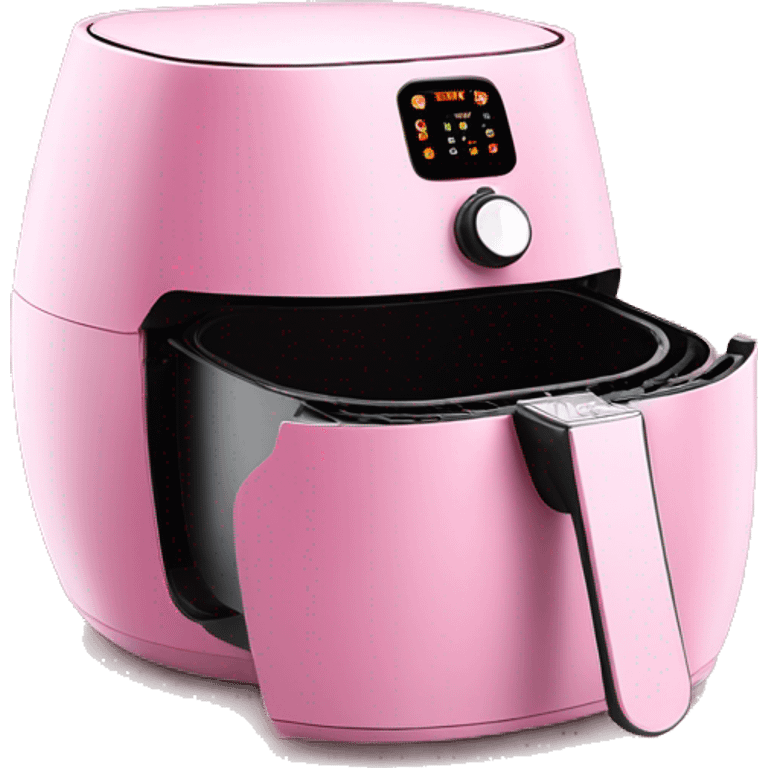 Realistic pink air fryer  emoji