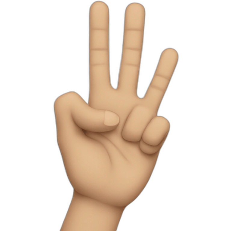 hands Sign of rock-n-roll emoji