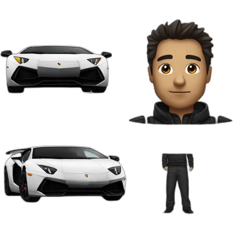 Lamborgini emoji