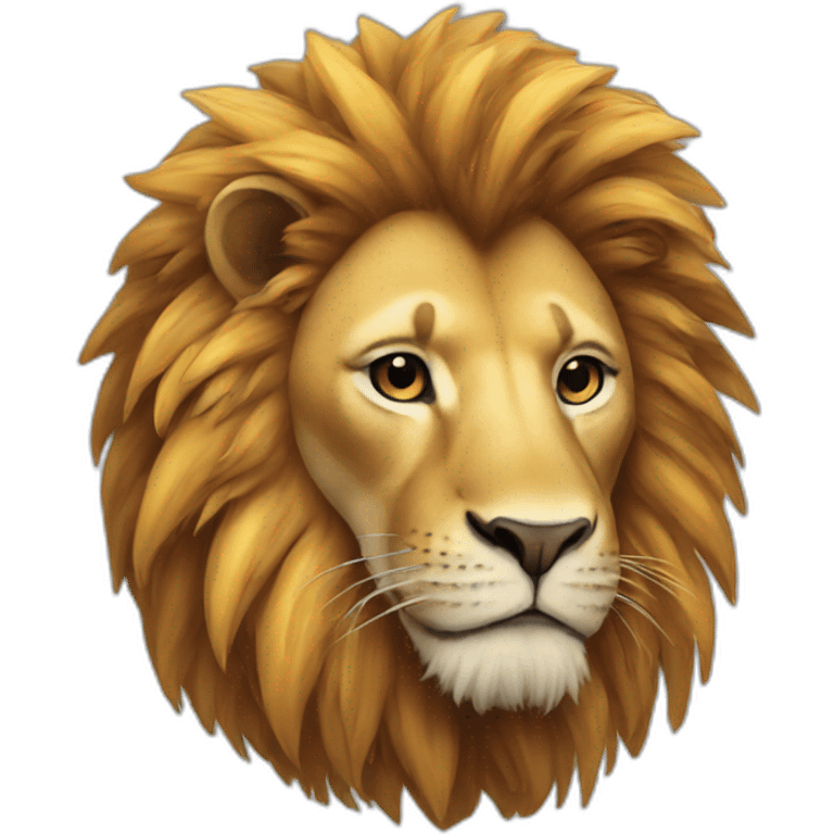 Bird anda lion emoji