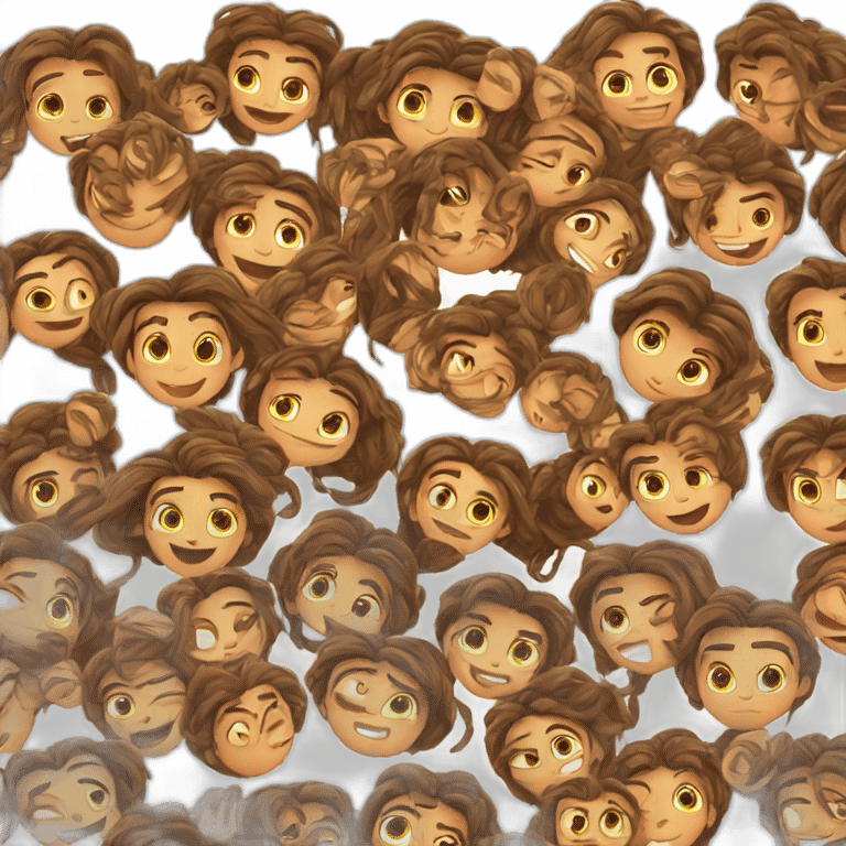 tangled emoji