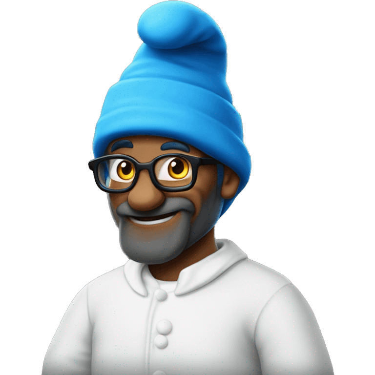 papa smurf emoji