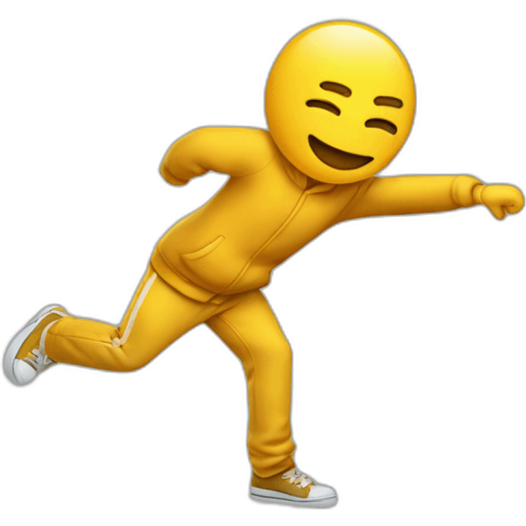 person who is dabbing emoji