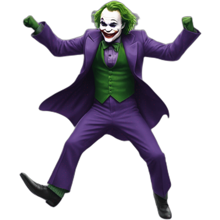 Heath Ledger Joker dancing emoji