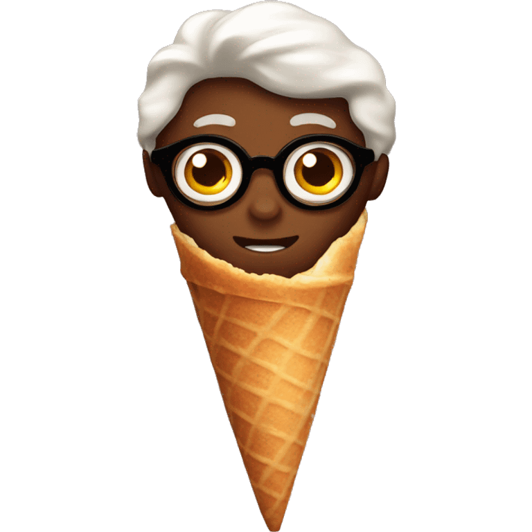 harry potter eating chocolate cone emoji