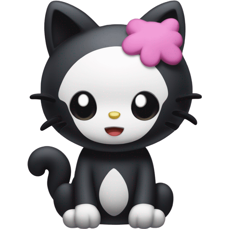 kuromi character from hello kitty emoji