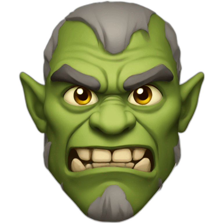 orc face emoji