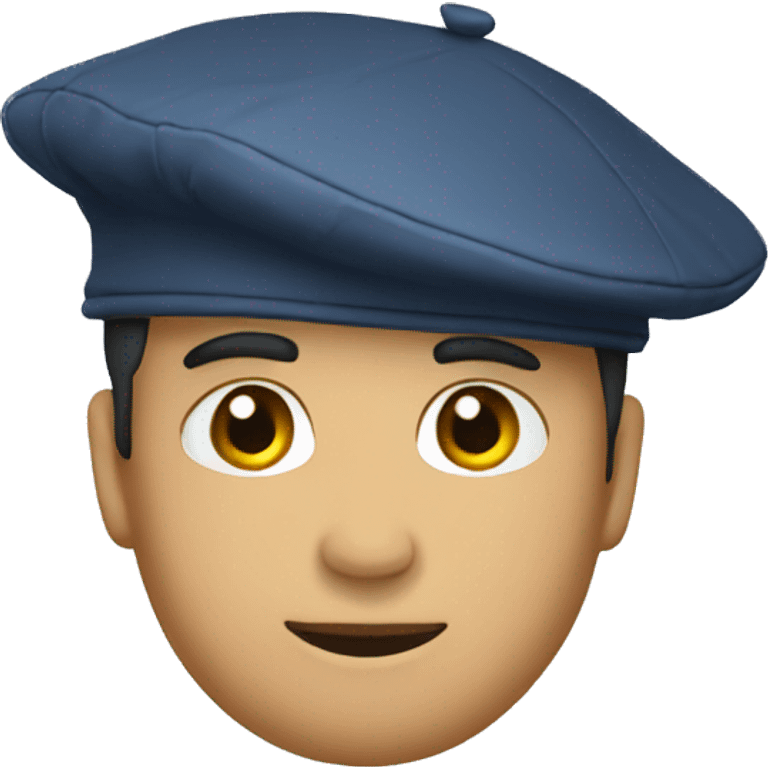 french beret alone emoji