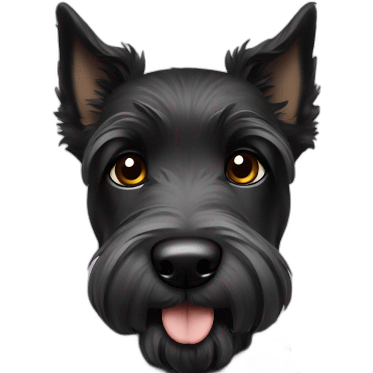 Black eyes Puppy Scottish terrier black eyes black emoji