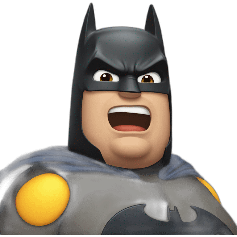 fat batman emoji