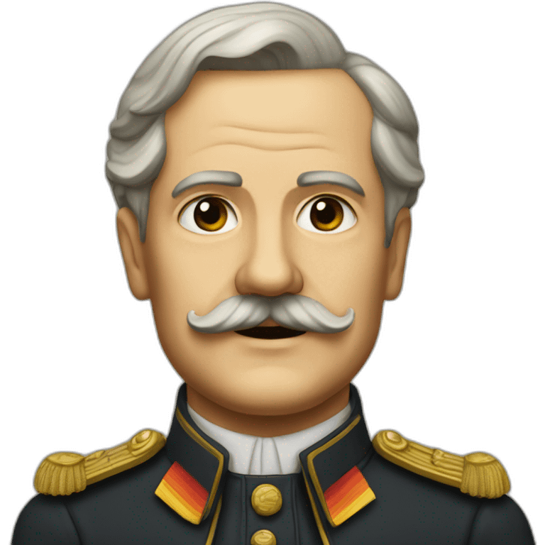 germany leader in 1933 with a little mustache emoji