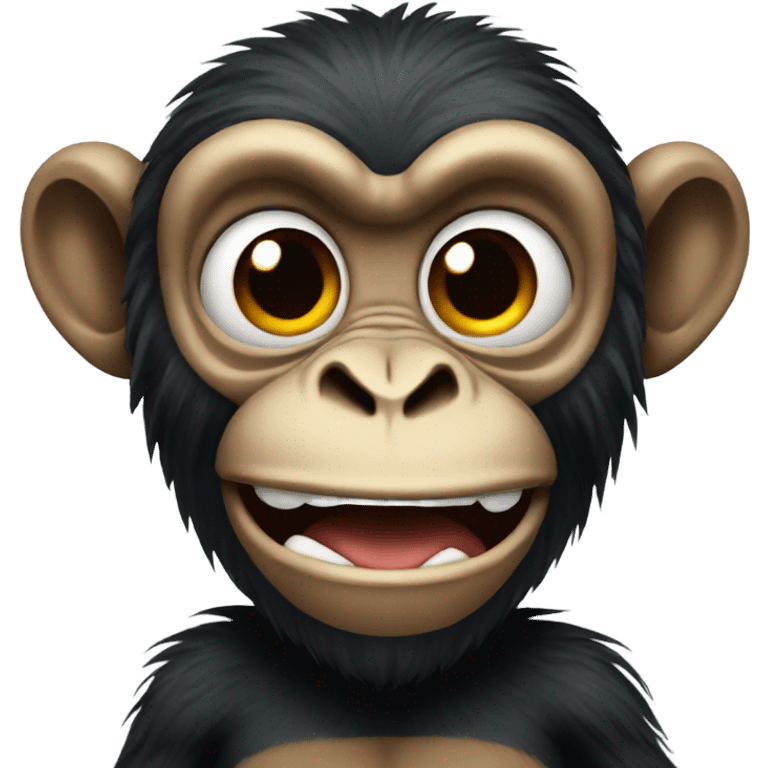 Scary monkey  emoji