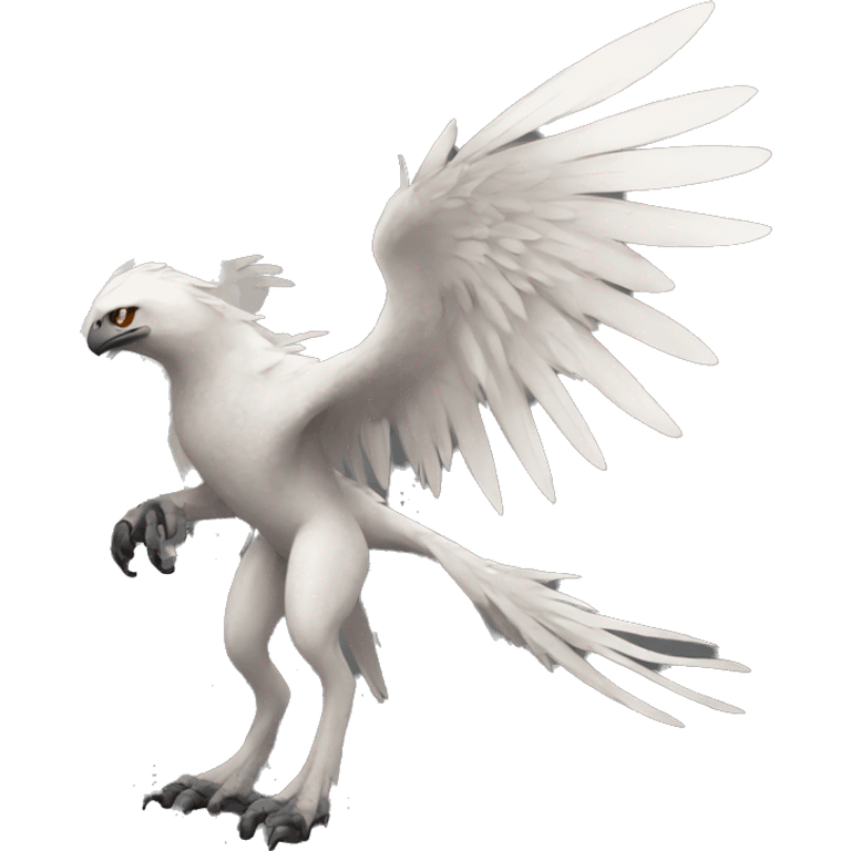 cool winged animal hybrid full body emoji