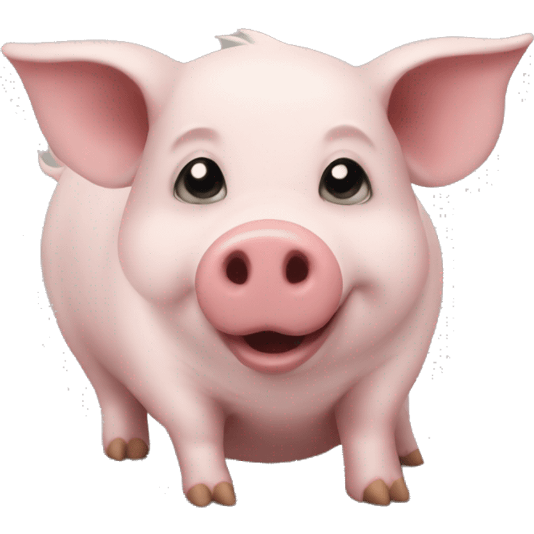 Can you make an emoji of suirrel and a pig as one animal?  emoji