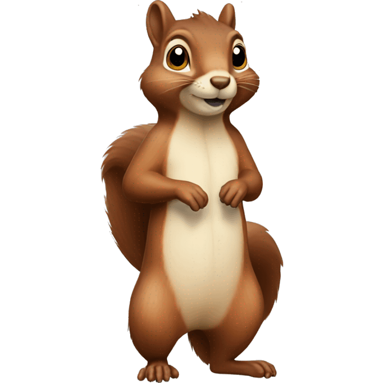 squirrel full body emoji