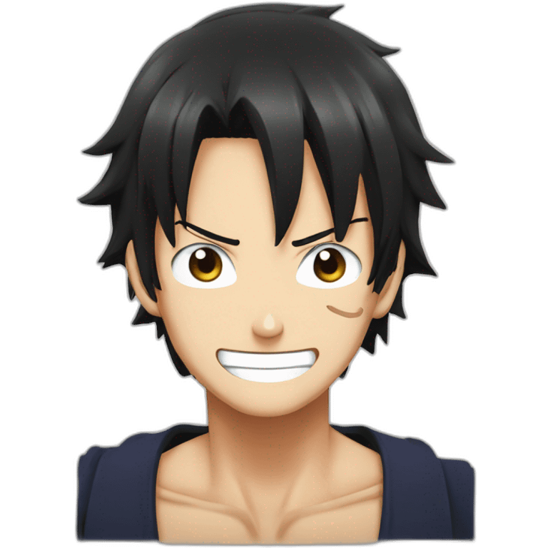 D ACE ONE PIECE ANIME emoji