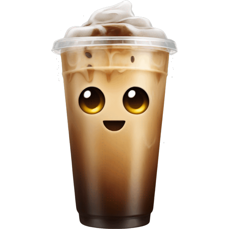 Iced coffee  emoji