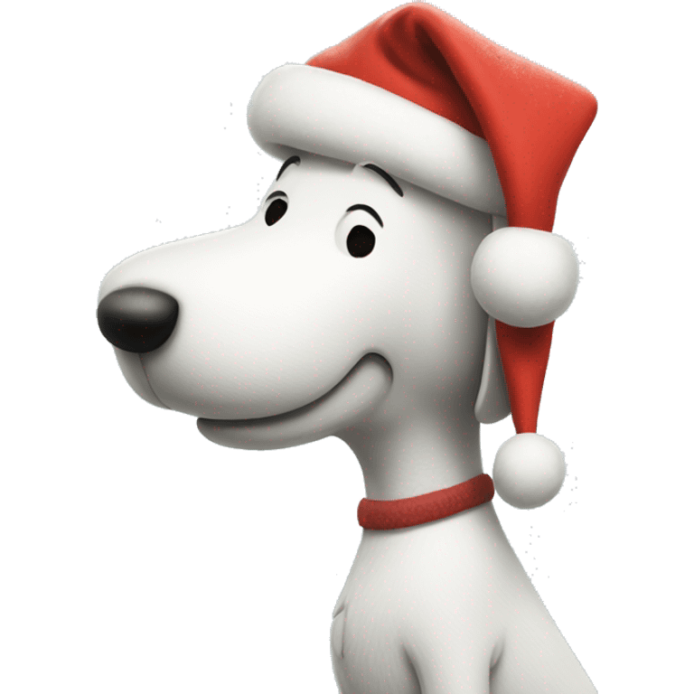 christmas snoopy emoji